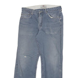LEVI'S Mens Regular Fit Blue Denim Plain Jeans W30 L29 Classic Button Closure