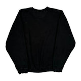 Reebok Sweatshirt - 2XL Black Cotton Blend
