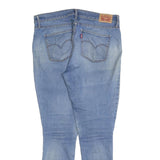 LEVI'S 311 Womens Jeans Blue Slim Skinny Denim Medium W34 L30 Stretch Zip
