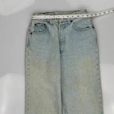 501 Levis Jeans - 28W UK 8 Light Wash Cotton
