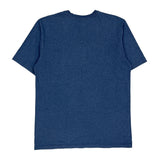 Carhartt T-Shirt - Large Blue Cotton
