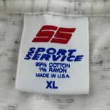 Indianapolis 500 Sport Service Single Stitch T-Shirt - XL White Cotton