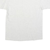 DICKIES Mens White Plain T-Shirt L Short Sleeve Crew Neck Cotton Blend Pocket