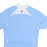 SPECIALIZED Womens Blue & White Cycling T-Shirt M Short Sleeve Round Neck