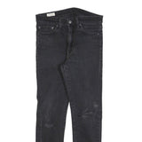 LEVI'S 510 BIG E Mens Jeans Black Slim Skinny Denim W32 L29 Distressed