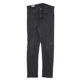 LEVI'S 510 BIG E Mens Jeans Black Slim Skinny Denim W32 L29 Distressed