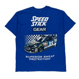Superior Sweat Protection Unbranded Nascar T-Shirt - XL Blue Cotton