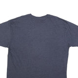 HARD ROCK CAFE Mens Blue Graphic T-Shirt 2XL Short Sleeve Crew Neck Rock Music