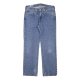 LEVI'S Mens Jeans Blue Regular Straight Denim Medium W30 L29 Casual Zip
