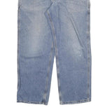 CARHARTT Mens Jeans Blue Relaxed Straight Denim Medium W34 L29 Workwear