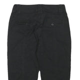 REITMANS Womens Black Casual Cotton Blend Shorts M W28 Pockets