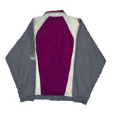 Uca National Champion 1991 Adidas Graphic Track Jacket - Large Gray Polyester