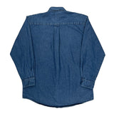 Dickies Denim Shirt - Large Blue Cotton