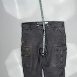 Carhartt Cargo Trousers - 38W 32L Grey Cotton