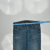 501 Levis Jeans - 36W 30L Blue Denim