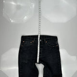 Levis 501 Jeans - 36W 30L Black Cotton