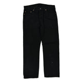 501 Levis Jeans - 34W 30L Black Cotton