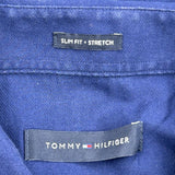 Tommy Hilfiger Slim Fit Shirt - XL Blue Cotton