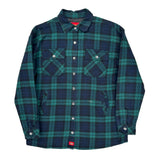 Dickies Checked Jacket - XS Green Cotton