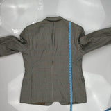Burberry Checked Blazer - XL Multicoloured Wool