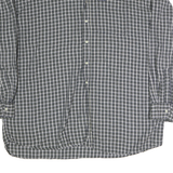 CHAPS Mens Green & White Check Shirt 2XL Cotton Long Sleeve Classic Fit Casual