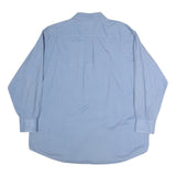 NAUTICA Mens Blue Cotton Shirt L Classic Button Down Long Sleeve Casual