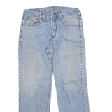 LEVI'S 505 Mens Jeans Blue Regular Straight Denim Medium W31 L30 Classic Fit