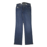 CRUEL GIRL Womens Jeans Blue Regular Straight Denim Medium Wash W33 L37 Low Rise