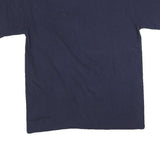 SHAM'S Womens Navy Blue St Lucia Island Paradise Graphic T-Shirt M Short Sleeve