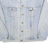 LEE Mens Blue Cotton Denim Jacket XL Button Closure Casual Classic Style