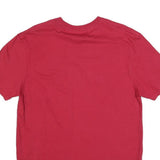 GENERAL STANDARD Mens Red USA Graphic T-Shirt M Short Sleeve Crew Neck Cotton