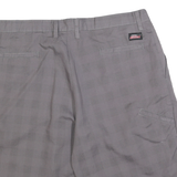 DICKIES Mens Shorts Grey Cotton Blend Casual L W36 Workwear Comfortable