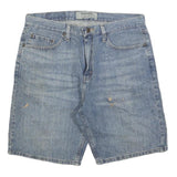 WRANGLER Mens Denim Blue Cotton Blend Casual Shorts M W33 Authentic Label