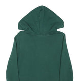 ADIDAS Womens Green Hoodie UK 6 Cotton Blend Pullover Classic Logo Sweatshirt