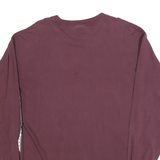 JANSPORT Mens Maroon University Of Puget Sound Loggers Long Sleeve Crew Neck XL