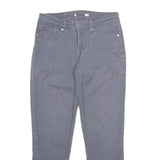 LEVI'S Womens Jeans Grey Regular Skinny Denim Light W27 L26 Zip Cotton Blend