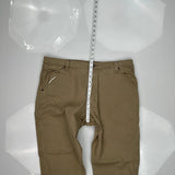 Wrangler Carpenter Pants - 38W 32L Khaki Cotton