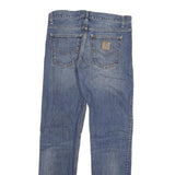 CARHARTT Mens Jeans Blue Slim Skinny Denim Medium W29 L32 Casual Wear