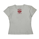 Heritage Harley Davidson Graphic T-Shirt - Medium White Cotton