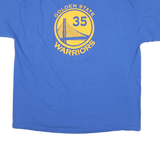 NBA Mens Blue Golden State Warriors Durant 35 Graphic T-Shirt 2XL Short Sleeve