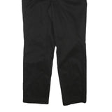 NAUTICA Womens Cotton Blend Black Slim Trousers W33 L27 Zip Fastening Classic