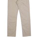 LEVI'S 511 Mens Slim Jeans Beige Cotton Blend W28 L29 Classic Zip Pocket Detail