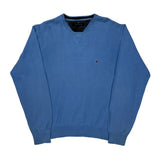 Tommy Hilfiger Sweater - Large Blue Cotton
