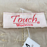 Touch Cargo Trousers - 31W UK 12 Beige Cotton Blend