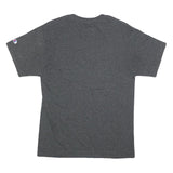 CHAMPION Mens Grey Liberty University Mom Graphic T-Shirt M Short Sleeve Crew