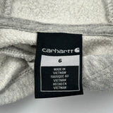 Age 6 Carhartt Hoodie - Small Grey Cotton Blend