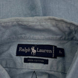 Ralph Lauren Shirt - Large Blue Cotton