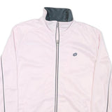 LOTTO Mens Pink Jacket M Polyester Blend Plain Zip Casual Sportswear