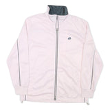 LOTTO Mens Pink Jacket M Polyester Blend Plain Zip Casual Sportswear
