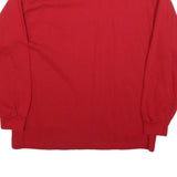 PRINTER Mens Red V-Neck XL Street Hockey Kids Embroidered Logo Sweatshirt